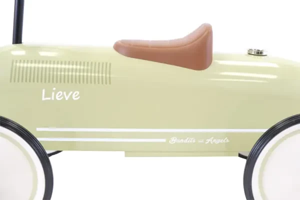 Optioneel: naamsticker wit