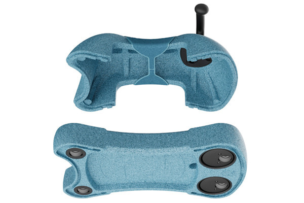 Draai de bodemplaat om en maak er een loopwagen van