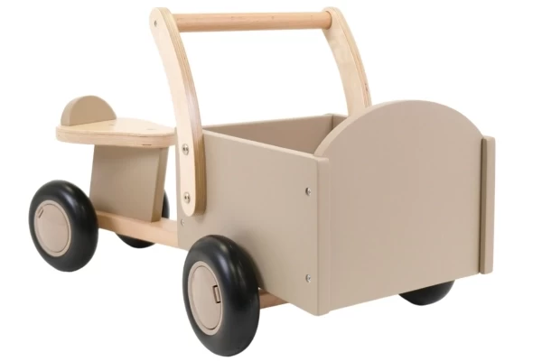 Houten bakfiets little rider sand