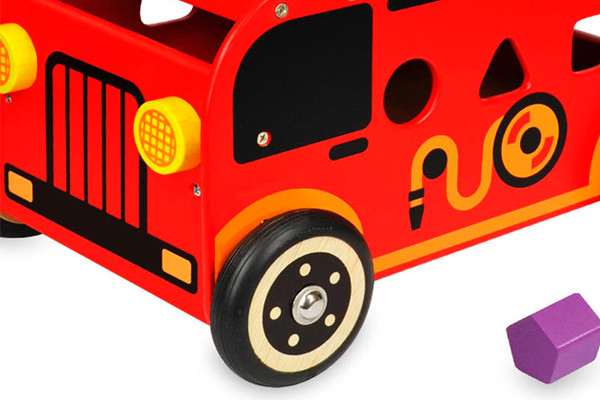 Wielen met rubberen rand