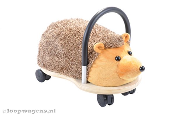 Fleur je loopwagen op.