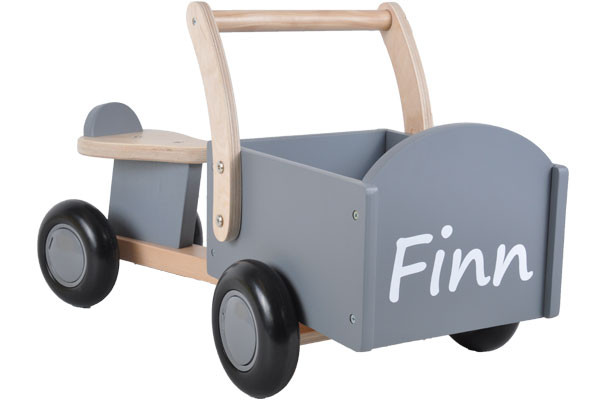 Optioneel: sticker met eigen naam.