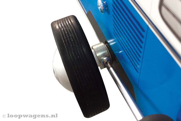 De rolweerstand is in te stellen.