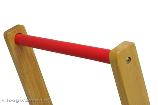 Duwstang op een hoogte van 44 cm.