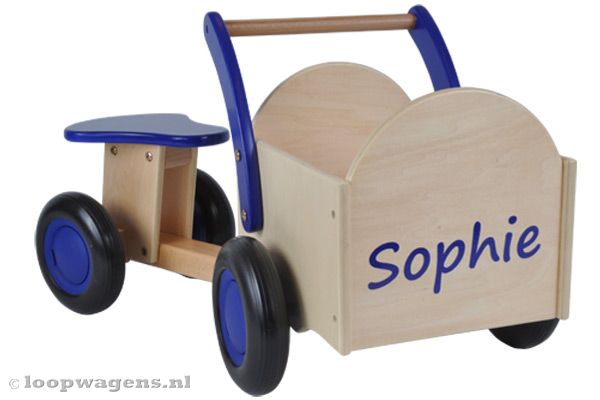 Optioneel: sticker met eigen naam.