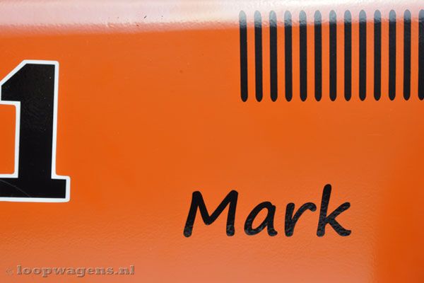 Zwarte stickerset voor je Charley loopwagen.