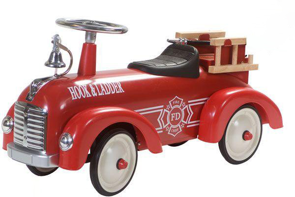 Sam brandweer inclusief afneembare ladder, spuit en bel.