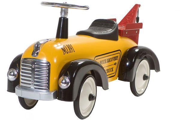 De Tommy takelwagen heeft een stoere retro uitstraling.