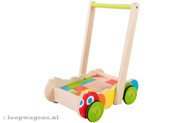 Woodtoys Altijd de laagste prijs bij Loopwagens.nl! Woodtoys Keuken loopwagen | Houtenloopwagen.nl