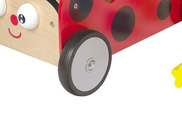 Wielen met rubberen rand