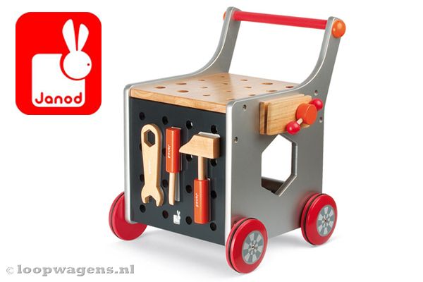Janod Gereedschapstrolley.