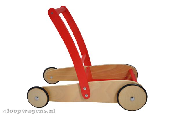 Extra stabiel door duwstang in het midden.