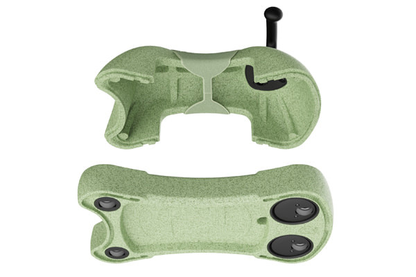 Draai de bodemplaat om en maak er een loopwagen van